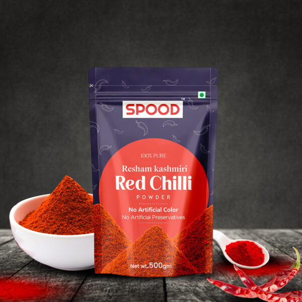 Resham Kashmiri Red Chilli Powder 500 Gram - Image 7
