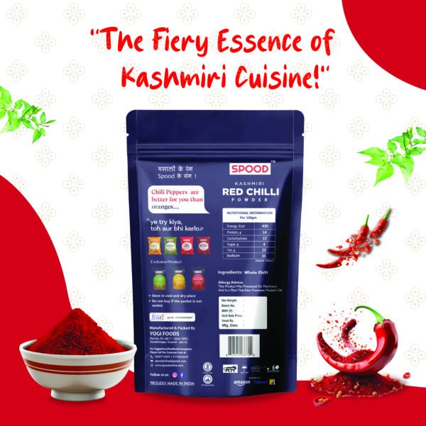 Kashmiri Red Chilli Powder 500 Gram - Image 4