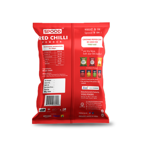 Red Chilli Powder 100 Gram - Image 2